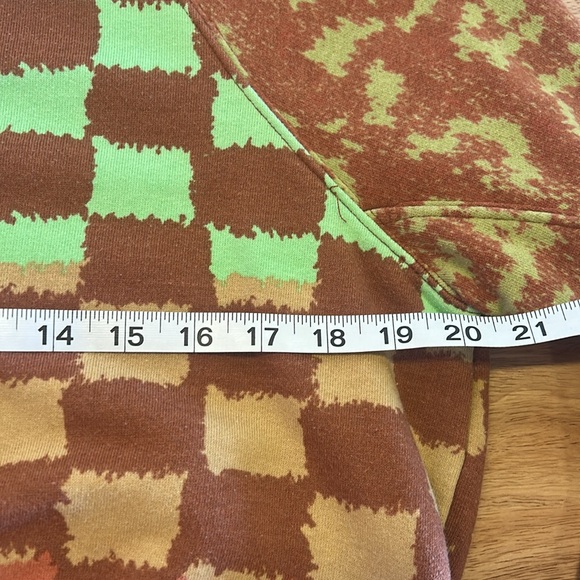 FP Movement by Free People Rust Multi-Color Checker Pullover Sweatshirt - Picture 8 of 8